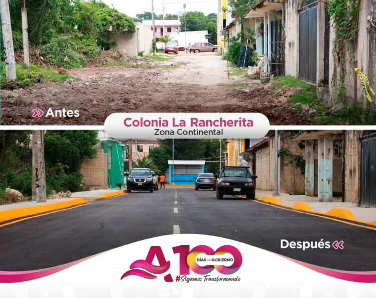 Transforma Atenea Gómez calidad de vida de los vecinos de La Rancherita en Ciudad Mujeres