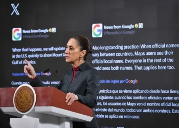 Enviara Claudia Sheinbaum carta a Google por cambiar nombre al Golfo de México en EE.UU.