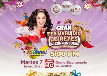 Alegrará Tatiana el gran Festejo de Día de Reyes en Isla Mujeres