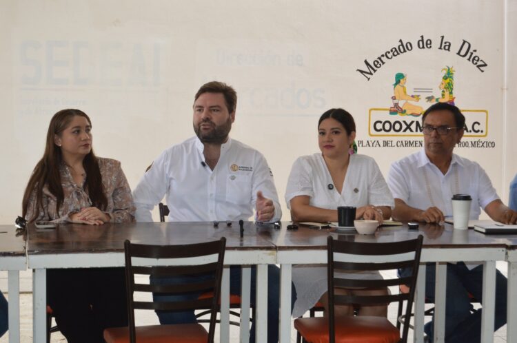 Inician trabajos de remodelación del Mercado de la Diez en Playa del Carmen