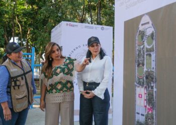 Rehabilitación del Parque Villas del Sol, para beneficio de 45 mil vecinos en Playa del Carmen, asegura Mara Lezama