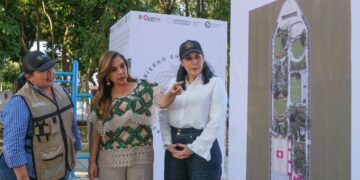 Rehabilitación del Parque Villas del Sol, para beneficio de 45 mil vecinos en Playa del Carmen, asegura Mara Lezama