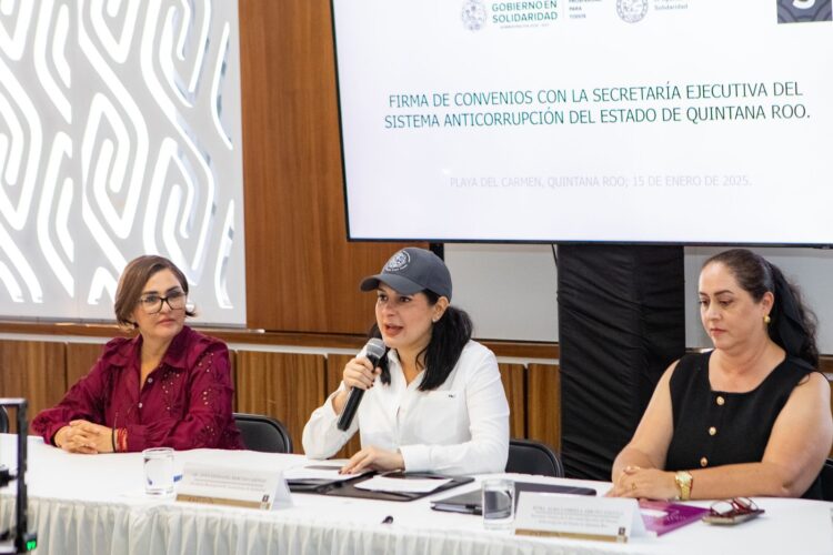 Con transparencia y rendición de cuentas combatimos a la corrupción en Playa del Carmen: Estefanía Mercado