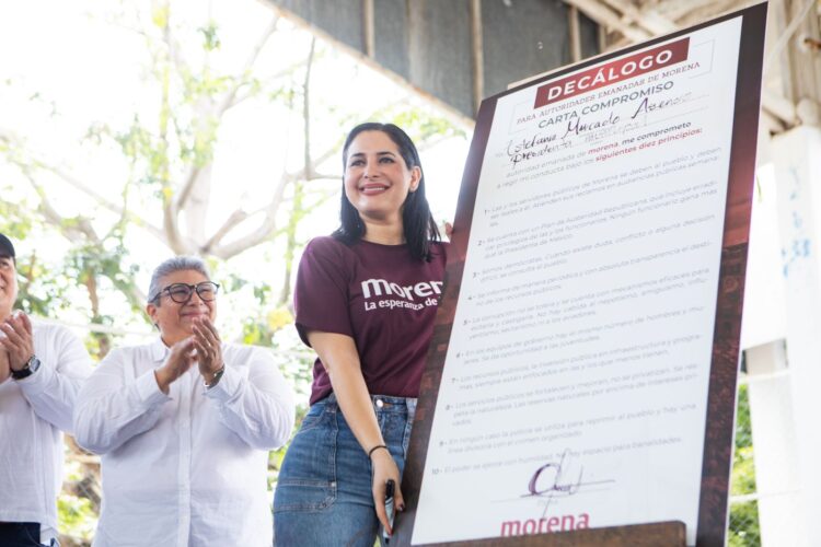 Estefanía Mercado, entre las alcaldesas mejor evaluadas a nivel nacional