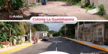 Transforma Atenea Gómez calidad de vida de familias de colonia La Guadalupana en Ciudad Mujeres