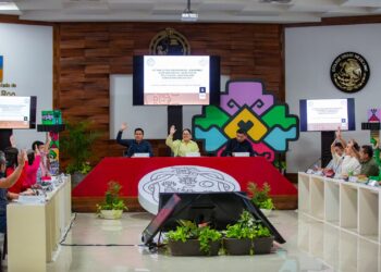 Cabildo de Solidaridad aprueba instalación de una caseta de policía en la zona de Centro Maya