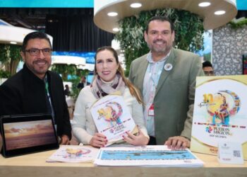 Consolida Atenea Gómez la promoción de Isla Mujeres en FITUR 2025