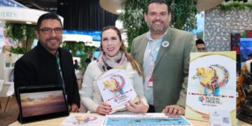 Consolida Atenea Gómez la promoción de Isla Mujeres en FITUR 2025