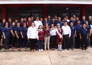 Blanca Merari agradece a Mara Lezama por fortalecer infraestructura educativa en Puerto Morelos