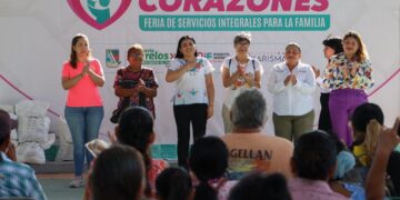 Blanca Merari pone en marcha la Feria de Servicios Integrales en Puerto Morelos