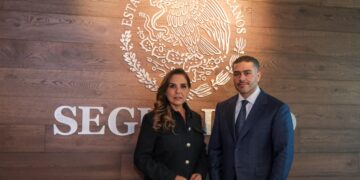 Mara Lezama y Omar García Harfuch fortalecen estrategia para Construcción de Paz en Quintana Roo
