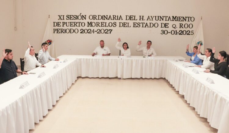 Cabildo de Puerto Morelos aprueba el Plan Municipal de Desarrollo 2024-2027