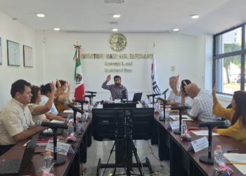INE Quintana Roo informa avances de elección federal del Poder Judicial