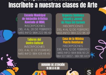 IMCAS invita a solidarenses a inscribirse a cursos de iniciación artística
