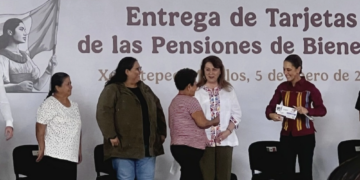 Claudia Sheinbaum encabeza entrega de tarjetas del Bienestar en Morelos