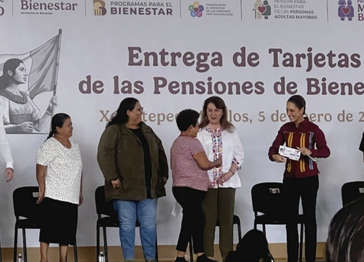 Claudia Sheinbaum encabeza entrega de tarjetas del Bienestar en Morelos