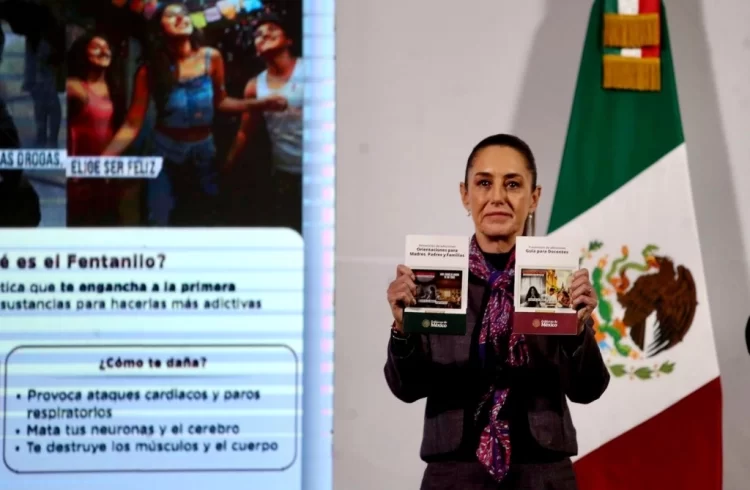 Claudia Sheinbaum destaca destrucción de laboratorios de metanfetaminas