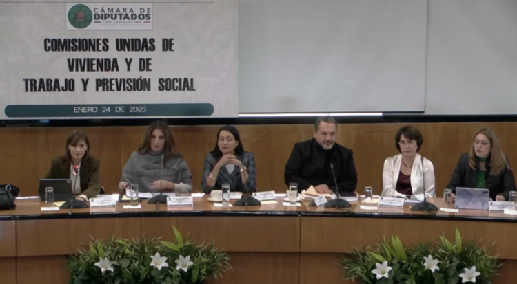 Aprueban Comisiones de San Lázaro dictamen de reforma a Ley del Infonavit