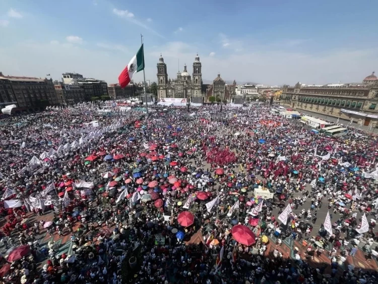 Claudia Sheinbaum invita a informe de 100 días en el Zócalo