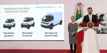 Presentan proyecto de auto eléctrico ‘Olinia’