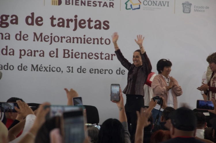 "Fuertes porque estamos cerca del pueblo", afirma Claudia Sheinbaum