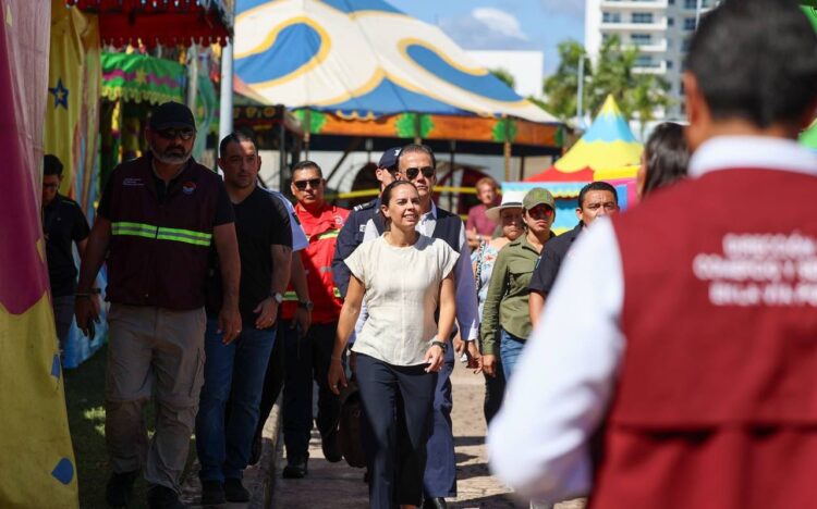 Ana Paty Peralta alista últimos detalles para el “Carnaval Cancún 2025”