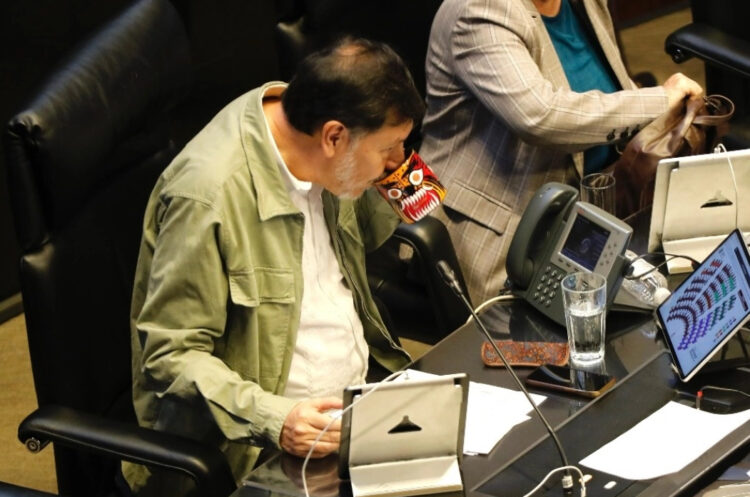 Fernández Noroña defiende integración del listado de candidatos a elección del PJ