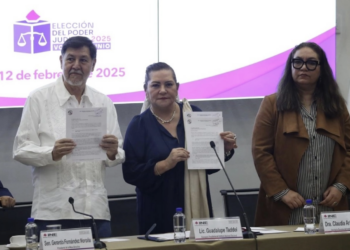 INE recibe la lista para la elección de juzgadores