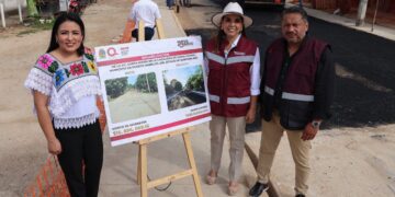 Blanca Merari agradece obras y programas que impulsa Mara Lezama para abatir rezagos en Puerto Morelos