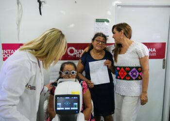 Mara Lezama supervisa caravanas médicas móviles en Felipe Carrillo Puerto