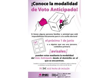 Habrá voto anticipado en Elección Federal del Poder Judicial: INE Quintana Roo