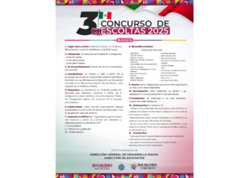 Abre gobierno de Isla Mujeres convocatoria para el “Tercer Concurso de Escoltas 2025”