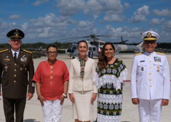 Mara Lezama reafirma respaldo a Claudia Sheinbaum