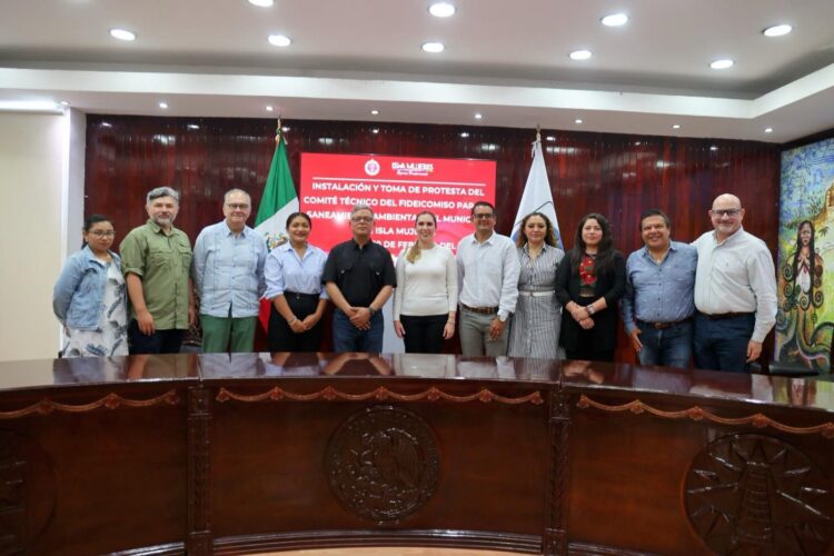 Instalan Comité del Fideicomiso de Derecho de Saneamiento Ambiental en Isla Mujeres