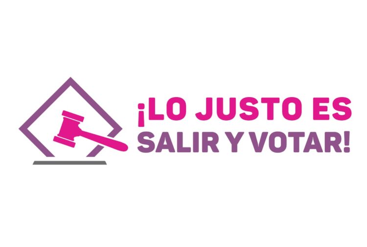 ¡Lo justo es salir y votar! Lema para el Proceso Electoral del Poder Judicial de Quintana Roo
