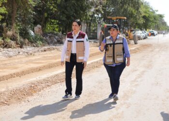 Con pavimentación de nuevo tramo de avenida Constituyentes se beneficiarán más de 48 mil playenses: Estefanía Mercado