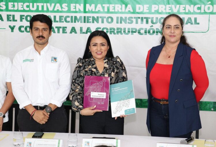 Blanca Merari reafirma convicción de su gobierno de combatir frontalmente la corrupción