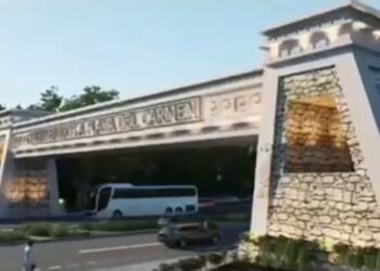 Inicia construcción de portal de acceso a Playa del Carmen, obra histórica