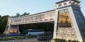 Inicia construcción de portal de acceso a Playa del Carmen, obra histórica