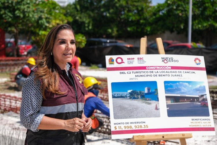Mara Lezama anuncia construcción de nuevo C2 para la zona hotelera de Cancún