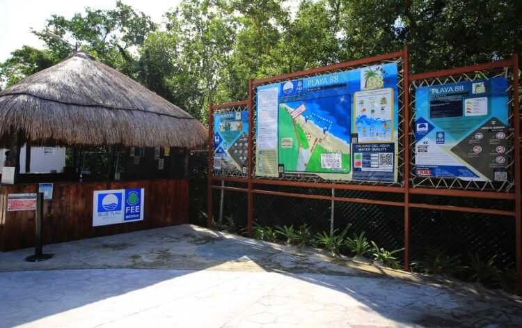 Mantiene Gobierno de Playa del Carmen estándares de calidad en las playas Blue Flag
