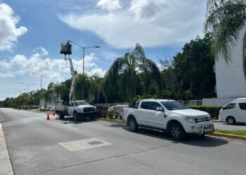 Playa del Carmen brilla más que nunca con calles mejor iluminadas, señala Estefanía Mercado