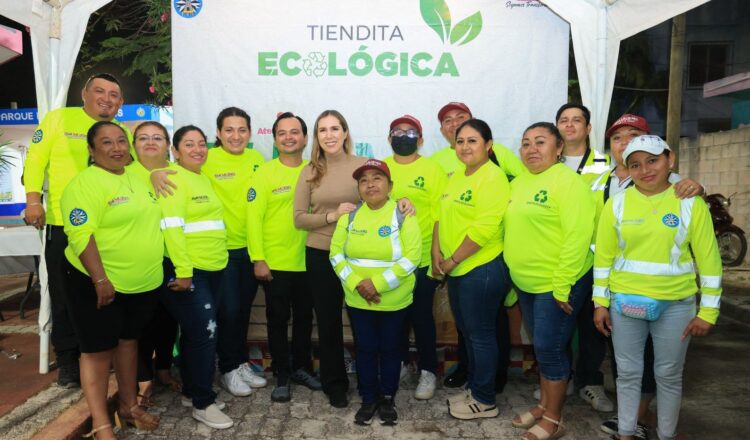 Promueve Gobierno Municipal la cultura del reciclaje a través de la Tiendita Ecológica