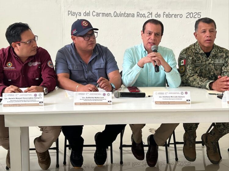 Playa del Carmen a titulares de las Unidades Municipales de Protección Civil de Quintana Roo