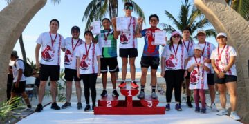 Celebra Gobierno Municipal con éxito la primera Carrera del Bienestar en Isla Mujeres