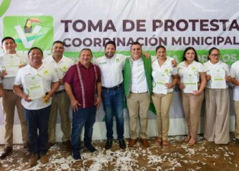 Llama Renán Sánchez a militantes del PVEM a consolidar la transformación y bienestar en José María Morelos