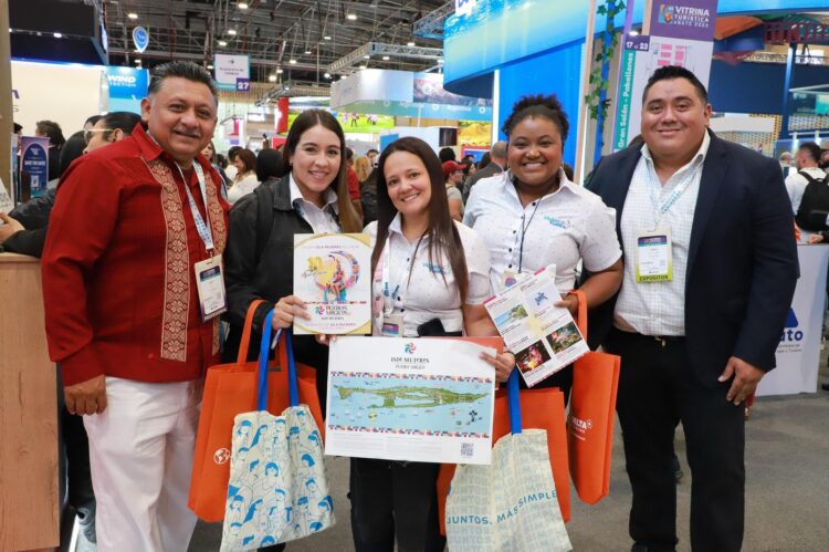 Fortalece Isla Mujeres su presencia en la Vitrina Turística de ANATO 2025