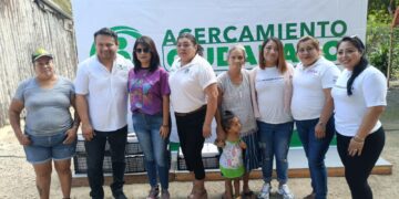 Llevan programa de Acercamiento Ciudadano a la Zona Agrícola de Puerto Morelos