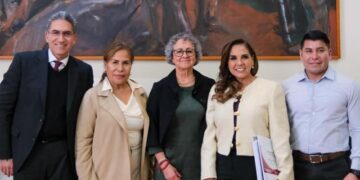 Mara Lezama revisa proyectos de Quintana Roo con la subsecretaria de Egresos de la SHCP, Bertha Gómez Castro