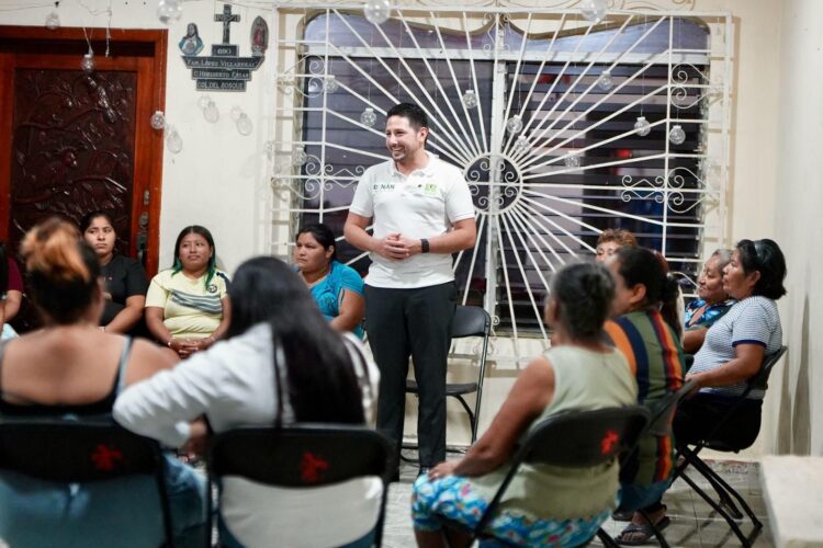 Renán Sánchez fortalece el vínculo con la ciudadanía en Chetumal